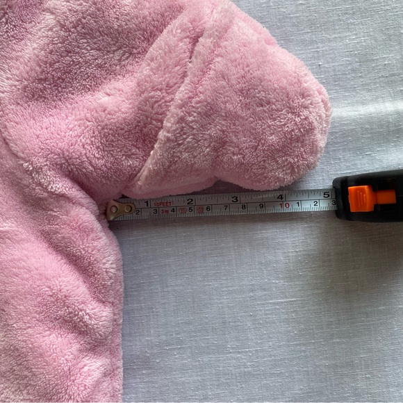 Y2K Baby Looney Tunes Tweety Bird Bear Snowsuit Cute Ears Pink Fuzzy 0/3M - Picture 13 of 13